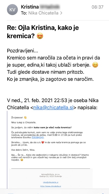 Kristina mail