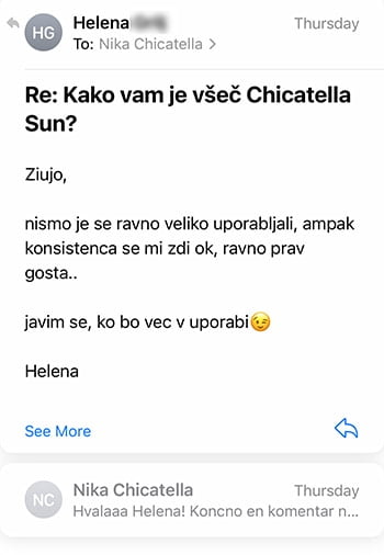 Review krema za sončenje Helena